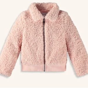Splendid Baby Girl Faux Fur Bomber Jacket